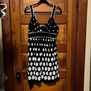 Black & White polka dot dress